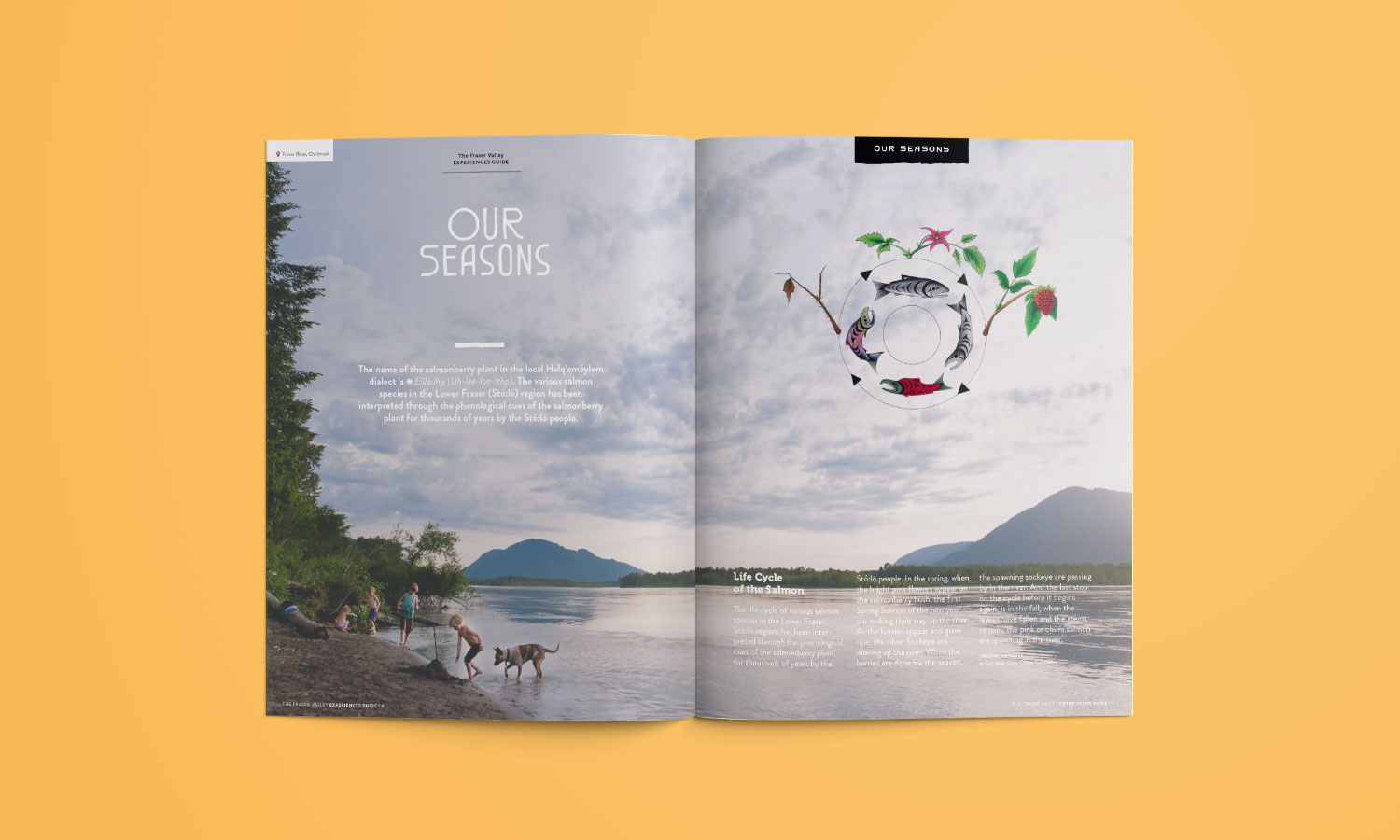 image from Fraser Valley Experiences Guide brochure
