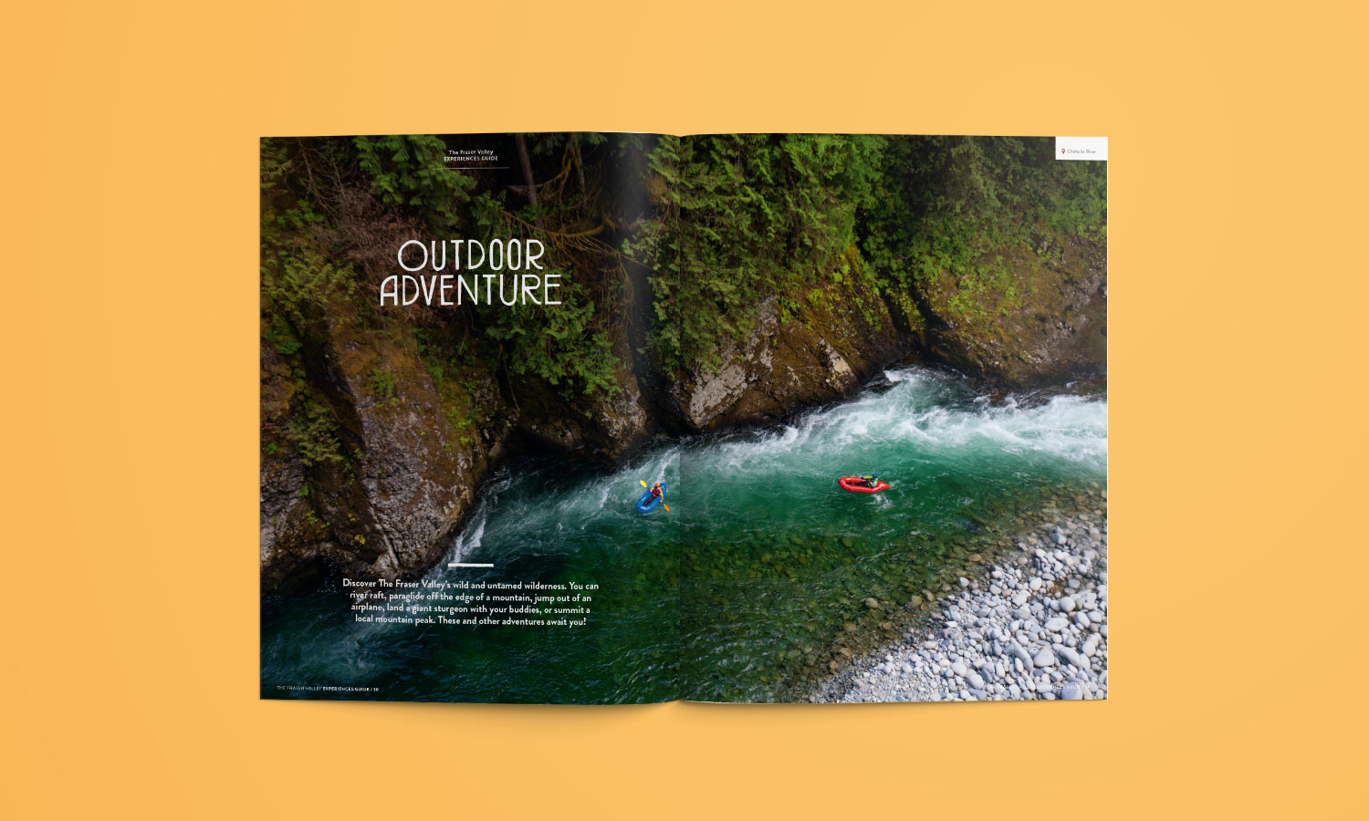 image from Fraser Valley Experiences Guide brochure